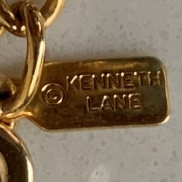 Kenneth Lane chunky beaded choker - Picture 2 of 10